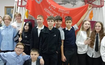 Ученики 7 класса  отправились в увлекательное путешествие в Музей Воинской славы.