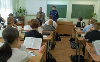 Профилактическая встреча отряда "ТИГР" с учениками 7-го класса