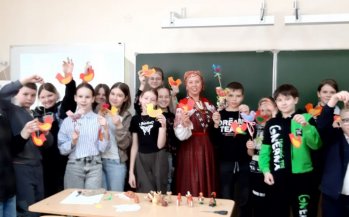 Весенний праздник в 5 классе: "Жаворонки и народные забавы"